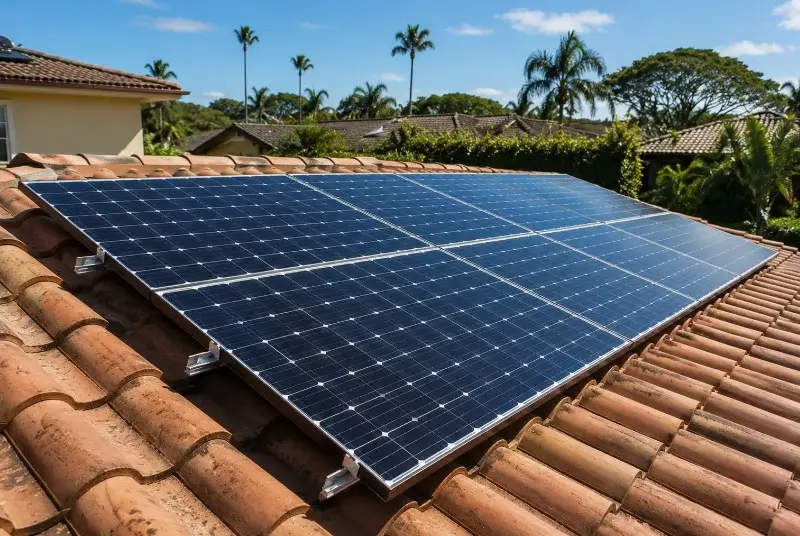 Installation de panneaux solaires à Cambieure